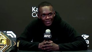 Israel Adesanya PostFight Press Conference  UFC 287 [upl. by Femi153]