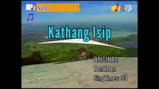 BenampBen  Kathang Isip  Hybrid Megavision MK8504 Fanmade Karaoke 🎼🎤 [upl. by Froma]