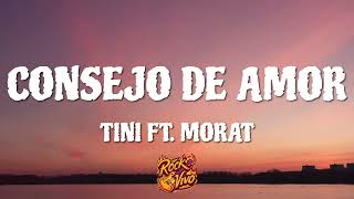 Consejo de Amor  Tini FT Morat  Letra ♡ [upl. by Teddie]