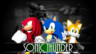 Power Rangers Dino Thunder  Styled Sonic the Hedgehog [upl. by Lenwood968]