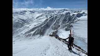 Wildspitze 3768 m by fear means Skitour März 2023 [upl. by Durkee]