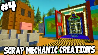 Scrap Mechanic CREATIONS  EPIC FUN HOUSE  DIGLETT 4 WAshDubh  Gameplay [upl. by Elohcim525]