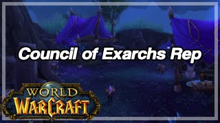 World of Warcraft Fastest way to get exalted with Council of Exarchs [upl. by Stoddard]