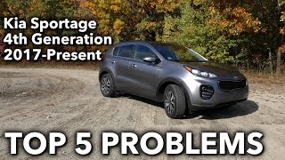 Top 5 Problems Kia Sportage SUV 4th Generation 2017Present [upl. by Perreault]