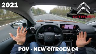 POV NEW CITROEN C4 2021 [upl. by Enaek789]