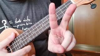 Tutorial Ukelele Maldita Dulzura Vetusta Morla [upl. by Peirce309]