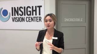 AntiReflective Coating Demonstration  Insight Vision Center Optometry [upl. by Cohin]