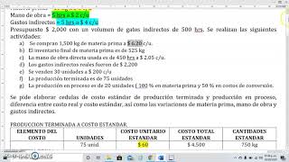 COSTEO ESTANDAR [upl. by Novahs]