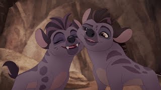 Lion Guard Kwetu Ni Kwetu Home is Home song  The Hyena Resistance HD Clip [upl. by Rimma]