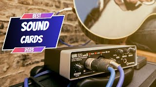 The Best Sound Cards 2023 Top 5 Picks for Music Production [upl. by Nylrac]