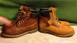 How to spot FAKE Timberland boots comparison 6 Wheats Replicas vs Real [upl. by Enimisaj]