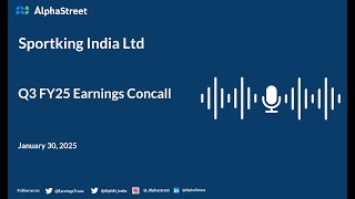 Sportking India Ltd Q3 FY202425 Earnings Conference Call [upl. by Ezeerb]