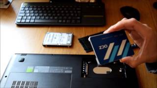 Upgrading Lenovo Ideapad 310 Hard Drive to SSD Solid State Drive [upl. by Kafka]