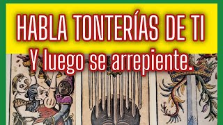 NO QUIERE QUE TE ENTERES DE QUE HABLA MAL DE TI TAROTGRATIS 1MILLIONVIEWS G33 TAROT [upl. by Luoar]