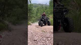 200CC atv quad 2024 New model 4 wheels off road motocycle 92kw easy climbing 50degree mountain [upl. by Eigram]