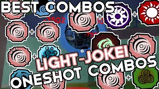 7 INSANE LightJokei Combos That Will Make You A GOD In Shindo Life  Shindo Life Combos [upl. by Aterg]