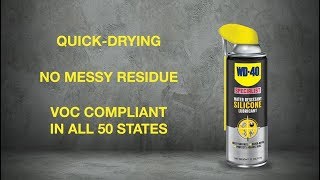 WD40 Specialist Silicone is for Automotive Professionals [upl. by Paco]