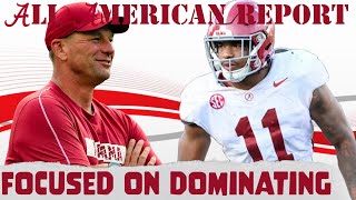 Alabama FOCUSED ON DOMINATING this Week  Alabama Crimson Tide Football News  All American Report [upl. by Latouche]