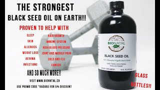 BIONATAL BLACK SEED OIL REVIEW [upl. by Letnohs129]