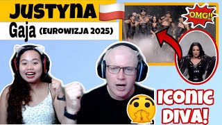 Justyna Steczkowska  Gaja  EUROVISION 2025 POLAND Reaction🇵🇱 [upl. by Eibocaj]