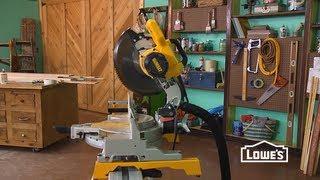 How to Use a Miter Saw [upl. by Kenny956]