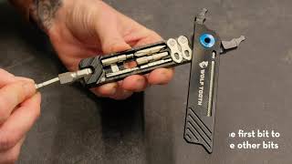 Wolf Tooth 8Bit Pack Pliers Functions and Bit Removal Tips [upl. by Demmahum]