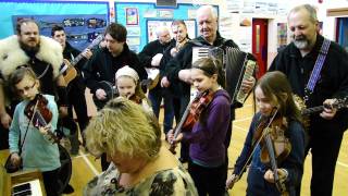 2011 SMUHA  Music at Cunningsburgh School 2  kozetland1MP4 [upl. by Sielen152]