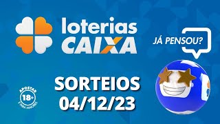 Loterias CAIXA  04122023 [upl. by Harty]