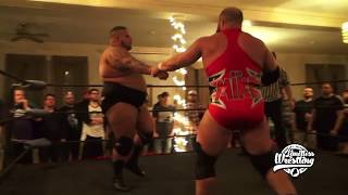 Lariats Galore  Michael Elgin vs Ace Romero  Limitless Wrestling quotCan We Kick Itquot [upl. by Aliahs724]