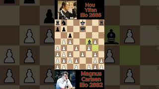 Magnus Carlsen vs Hou Yifan chess 958 [upl. by Ellebana]