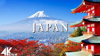 Japan 4K  Relaxing Music Along With Beautiful Nature Videos [upl. by Anaihr2]