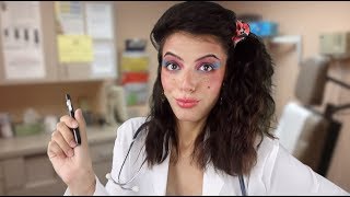 ASMR  Sassy 80s Doctor Heavy Long Island Accent Gum Chewing [upl. by Reggi]