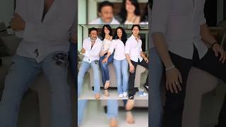 Jackie Shroff with his wife Ayesha Shroff and family jackieshroff shorts ytshorts [upl. by Cleasta]