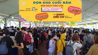 HỘI SÁCH DỌN KHO CUỐI NĂM  BÁN SÁCH THEO CÂN 49K1KG [upl. by Oicram]