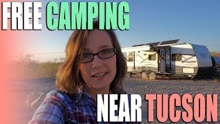 FREE BLM Camping Near Tucson  Arizona  Campsite Review [upl. by Farrington607]