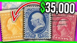 10 SUPER RARE STAMPS WORTH MONEY  EXTREMELY VALUABLE STAMPS [upl. by Beaver]