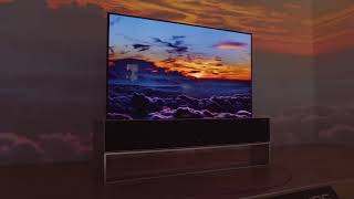 LG Signature OLED R Rollable TV [upl. by Aisatal]