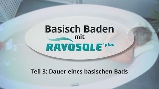 Basisch Baden Teil 3 Dauer eines basischen Bads [upl. by Gainer]