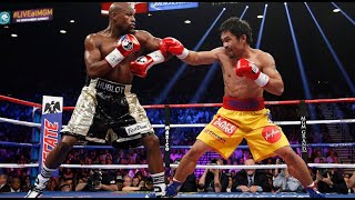 Manny Pacquiao vs Floyd Money Mayweather Fight Highlights Slow Motion HD with technique breakdown [upl. by Kruter]