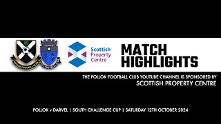 Pollok v Darvel  12th October 2024 [upl. by Anamuj]