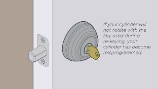 Kwikset SmartKey Troubleshooting 3 Simple Steps to Fix Misprogrammed SmartKey Cylinder [upl. by Mayram]