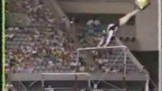 Svetlana Boginskaya  1992 Olympics Team Compulsories  Uneven Bars [upl. by Ulrikaumeko]