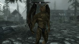 Skyrim Mod SE IA92s Axel Necro Argonian Follower PS4XBOX1 [upl. by Colwell771]