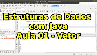 Aula 01  Vetor  Estruturas de dados com Java [upl. by Shelly363]