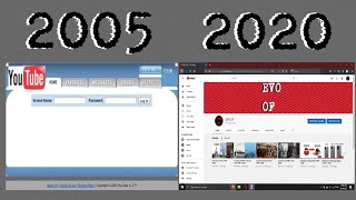 Evolution of YouTube 2005  2020 [upl. by Akital]