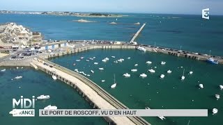 VUE DEN HAUT  Le port de Roscoff [upl. by Ellen]