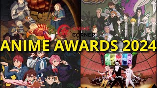 Anime Corner Anime Awards Nominees and Voting [upl. by Bergwall]