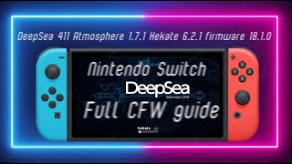 Nintendo Switch Jailbreak Atmosphere CFW 171 Hekate 621 Switch Firmware 1810 Custom Firmware [upl. by Gladine226]