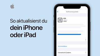 So aktualisierst du dein iPhone iPad oder deinen iPod touch – Apple Support [upl. by Sleinad838]