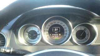 Mercedes C 250 CDI 4Matic acceleration 20120 kmh [upl. by Farley338]